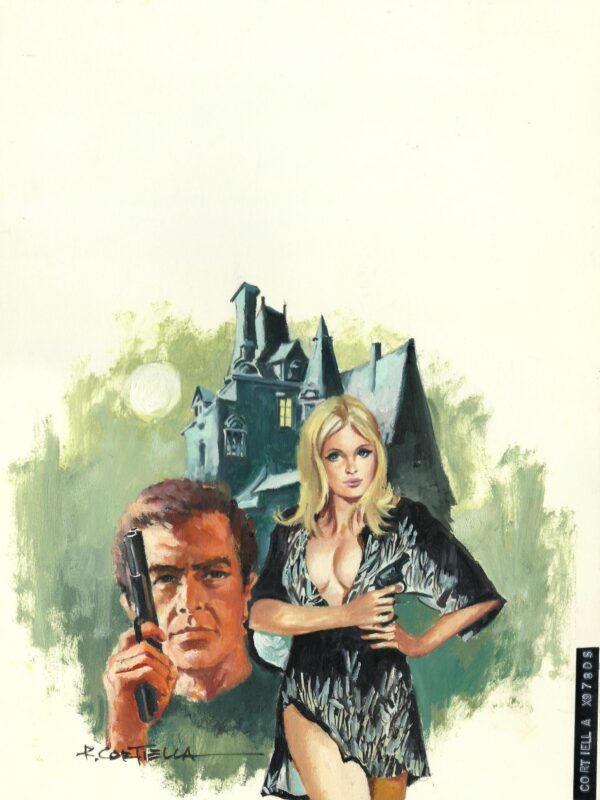 Cortiella - Origin of Comics - Portada original Asesinatos en primer grado