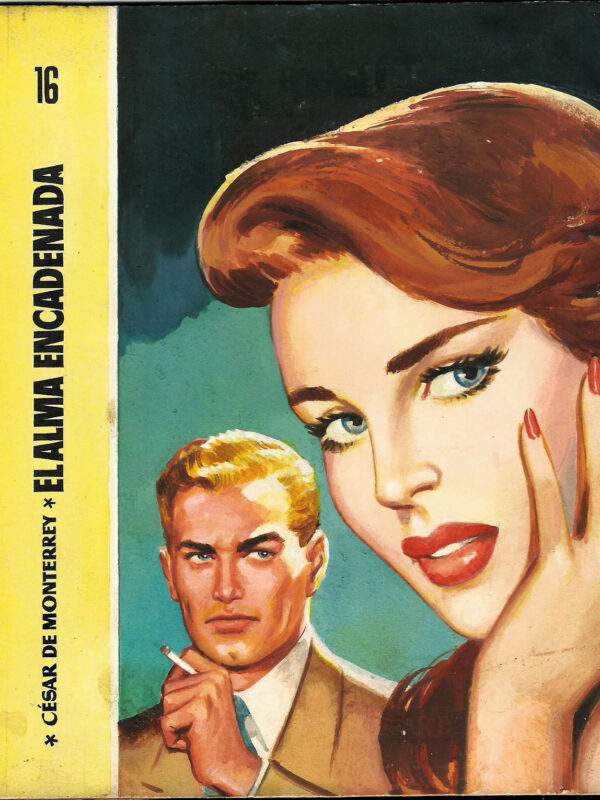 Original cover - Origin of Comics - Portada alma encadenada