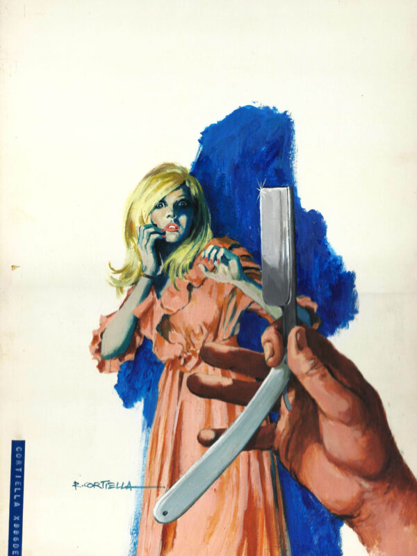 Cortiella - Origin of Comics - Original cover Barrio francés