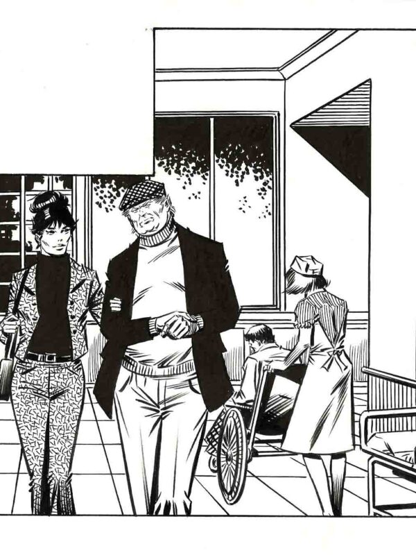 Romero - Origin of Comics - Modesty Blaise 10116 The zombie