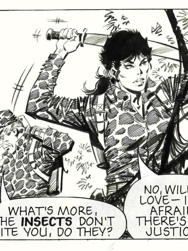 Romero - Origin of Comics - Modesty Blaise #4490 the golden frog