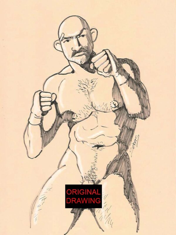 sebas - Origin of Comics - Dibujo original