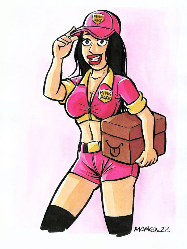 Marco - Origin of Comics - Delivery