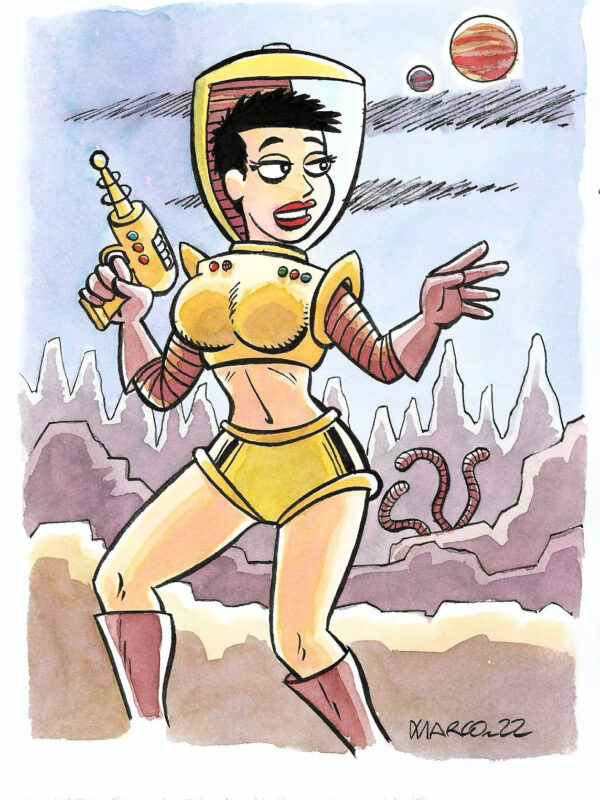 Marco - Origin of Comics - Astronaut