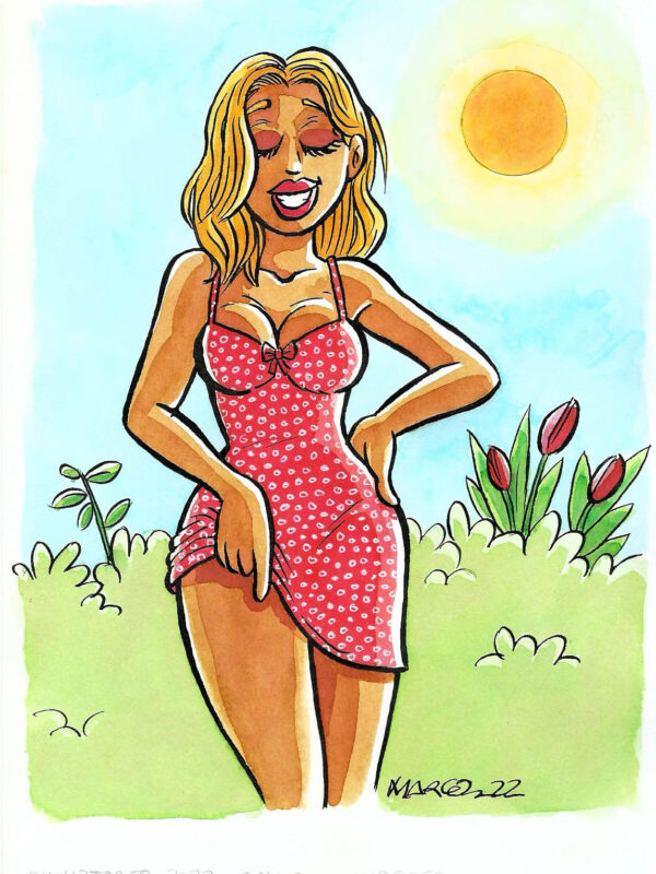 Marco - Origin of Comics - Summer girl
