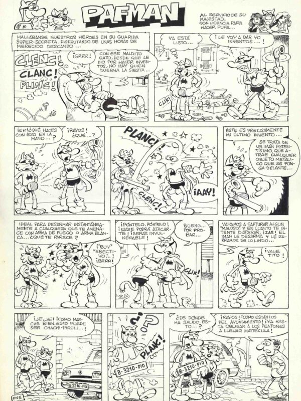 Cera - Origin of Comics - Pafman Mortadelo nº 80
