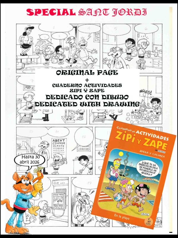 Sant Jordi - Zipi y Zape - Cera