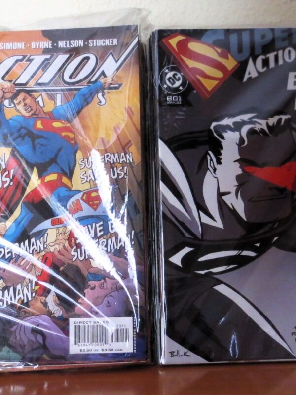 80 Cómics: Superman Action Comics - From #760 to #839 (includes #800) - DC Comics