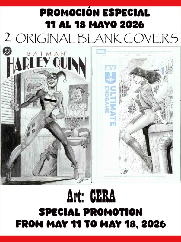 Cera - Origin of Comics - Blank Covers special price