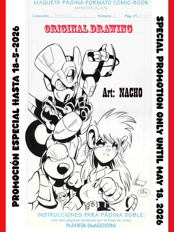 Special Barcelona Cómic 44 / Special price: Portadilla Star Hound + cómic - Nacho
