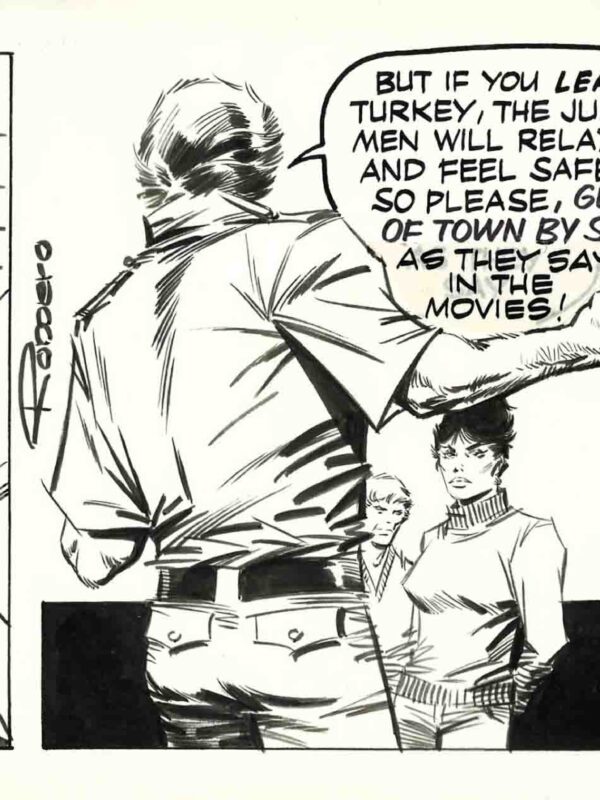 Modesty Blaise - Original daily strip #4192 - Romero