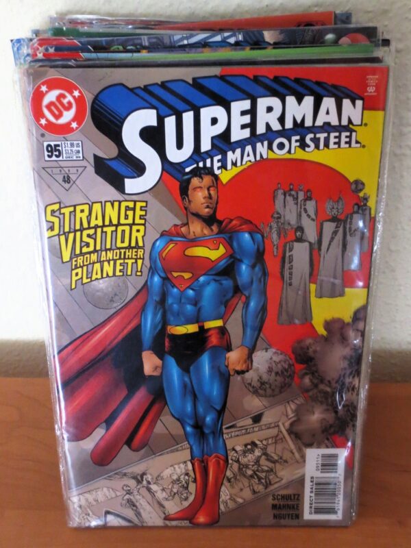 39 Cómics: Superman The man of Steel - From #95 to #99 & from #101 to #134 - DC comics