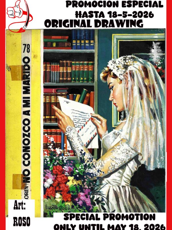 Vicente Roso - Origin of Comics - Cover special price