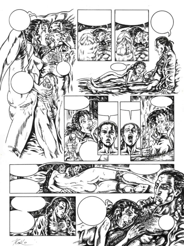 Raúlo - Origin of Comics - Marques de Sade