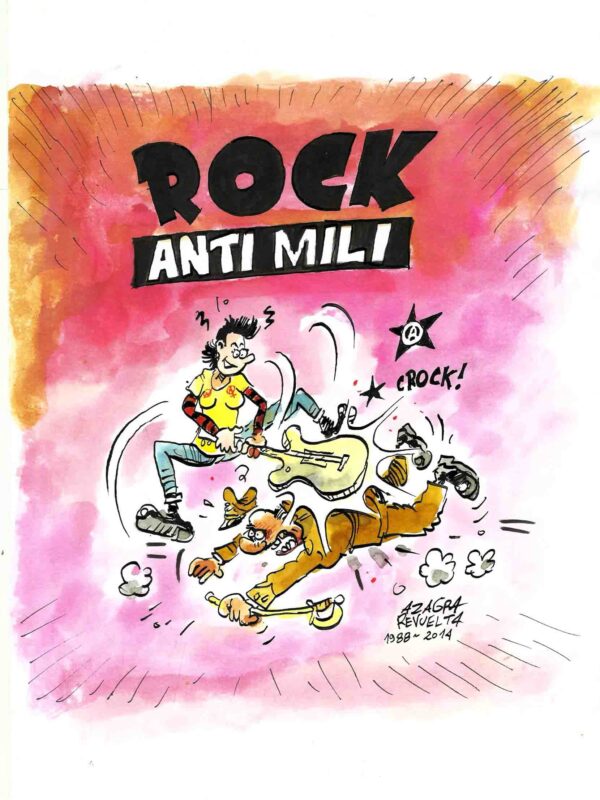 Azagra - Origin of Comics - Rock anti mili