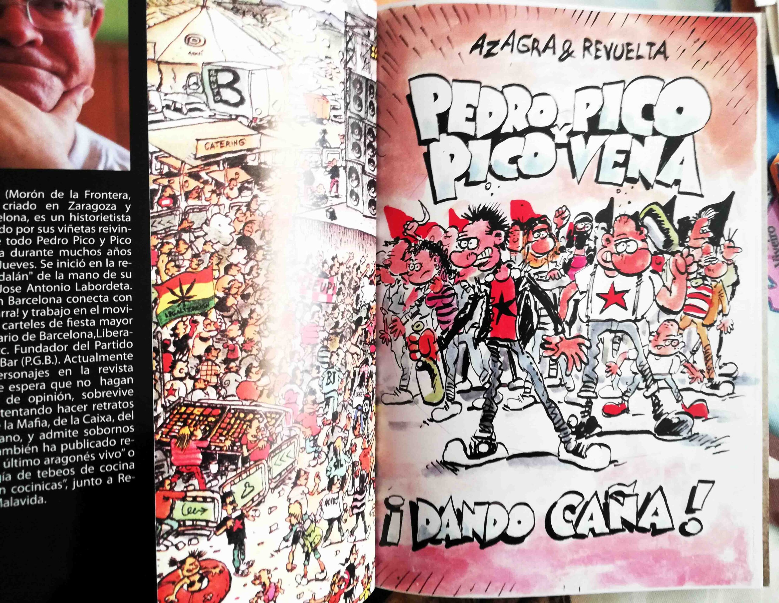 Portadilla Dando Caña - Pedro Pico y Pico Vena