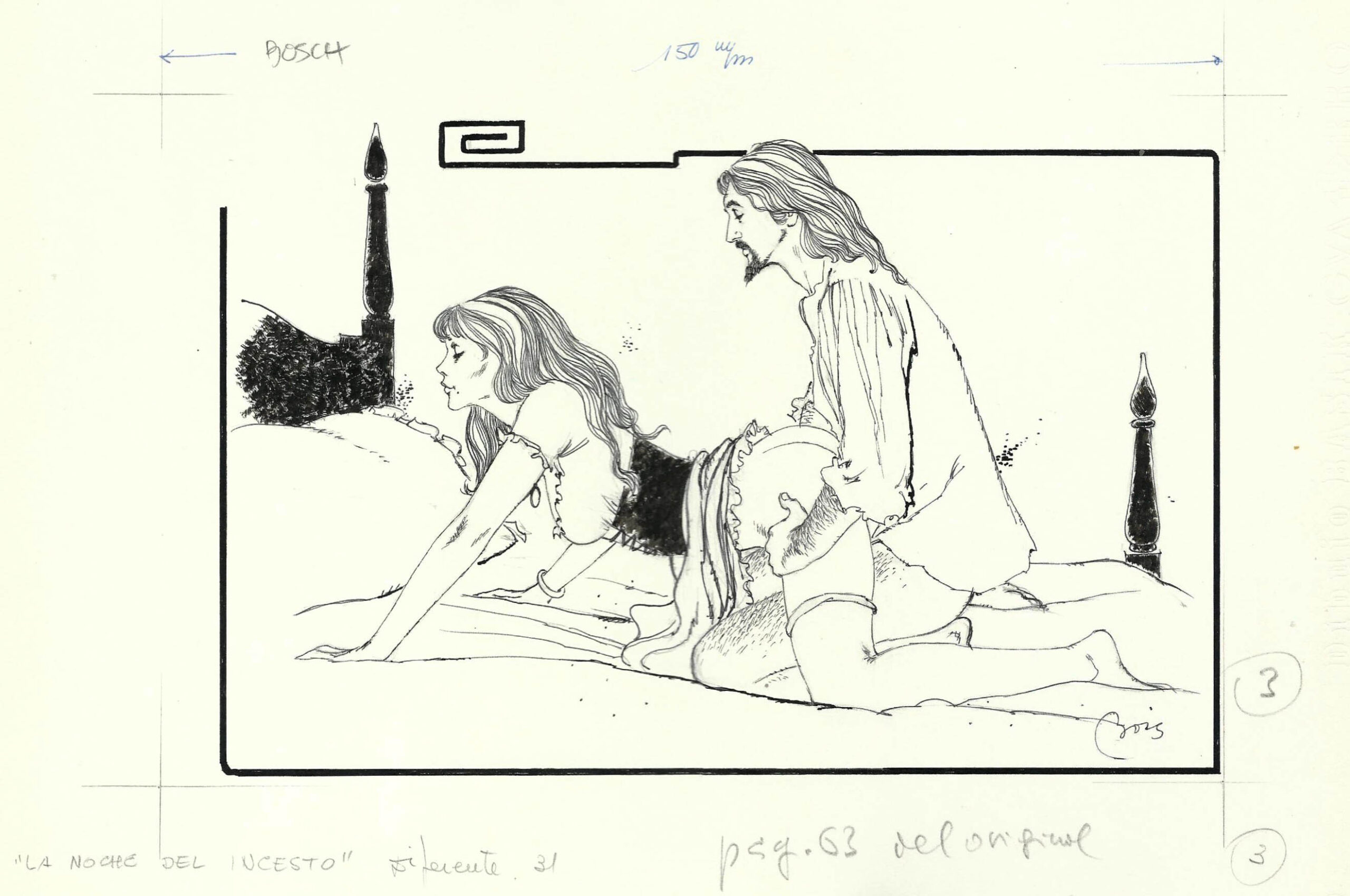 Bois - Origin of Comics - La noche del incesto