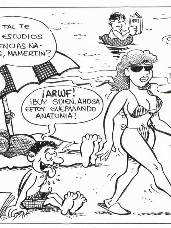 Marco - Origin of Comics - Beach