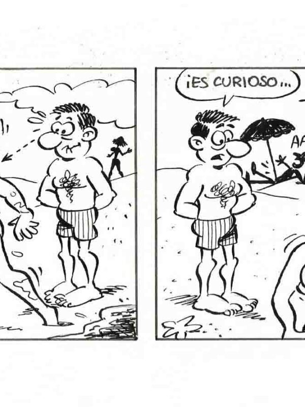 Marco - Origin of Comics - tira playa