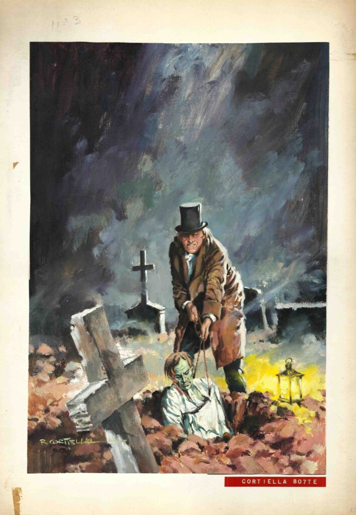 Cortiella - Origin of Comics - Horror #9