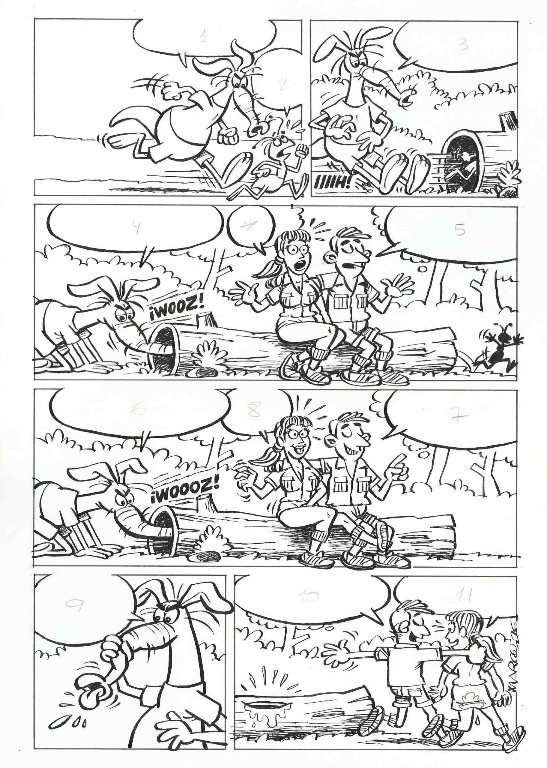 Marco - Origin of Comics - Oso Hormiguero