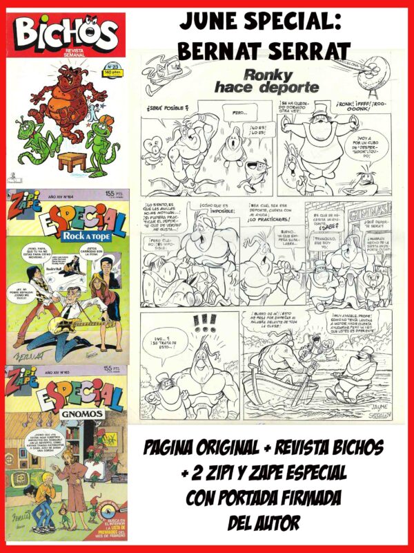 Bernat - Origin of Comics - Bichos
