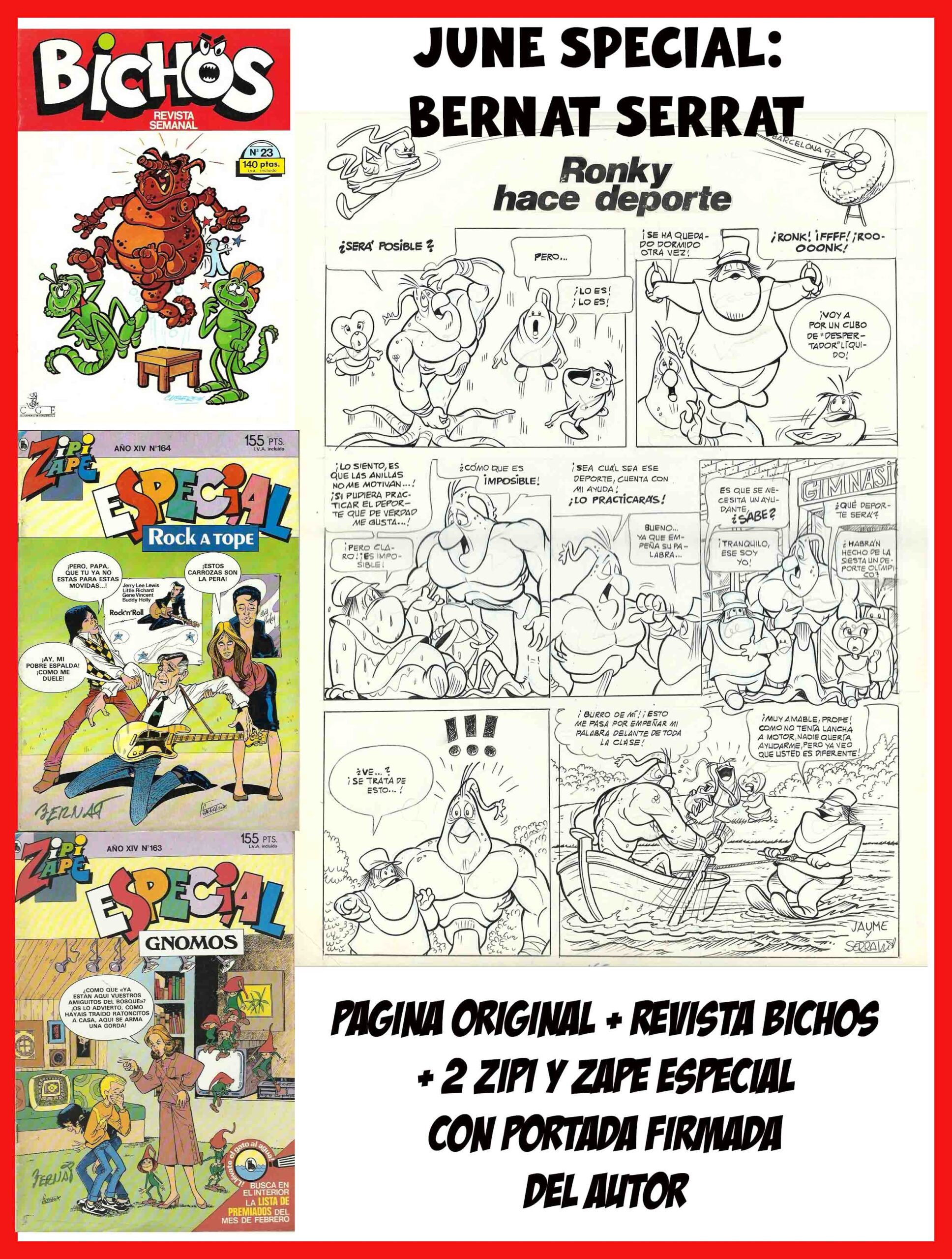 Bernat - Origin of Comics - Bichos
