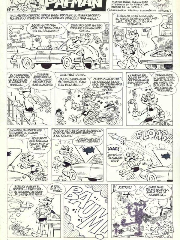 Cera - Origin Of Comics - El Lanzamilisles - Mortadelo #74