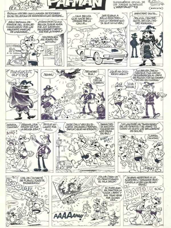 Cera - Origin Of Comics - la Bruja - Mortadelo #73