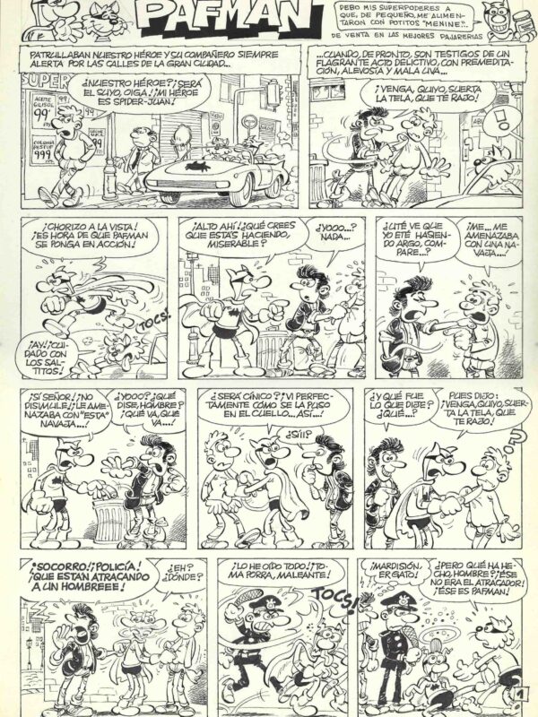 Cera - Origin of Comics - El atracador #78 Mortadelo