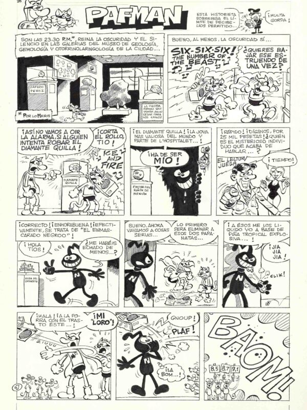 Cera - Origin of Comics - Pafman - El robo del diamante 1