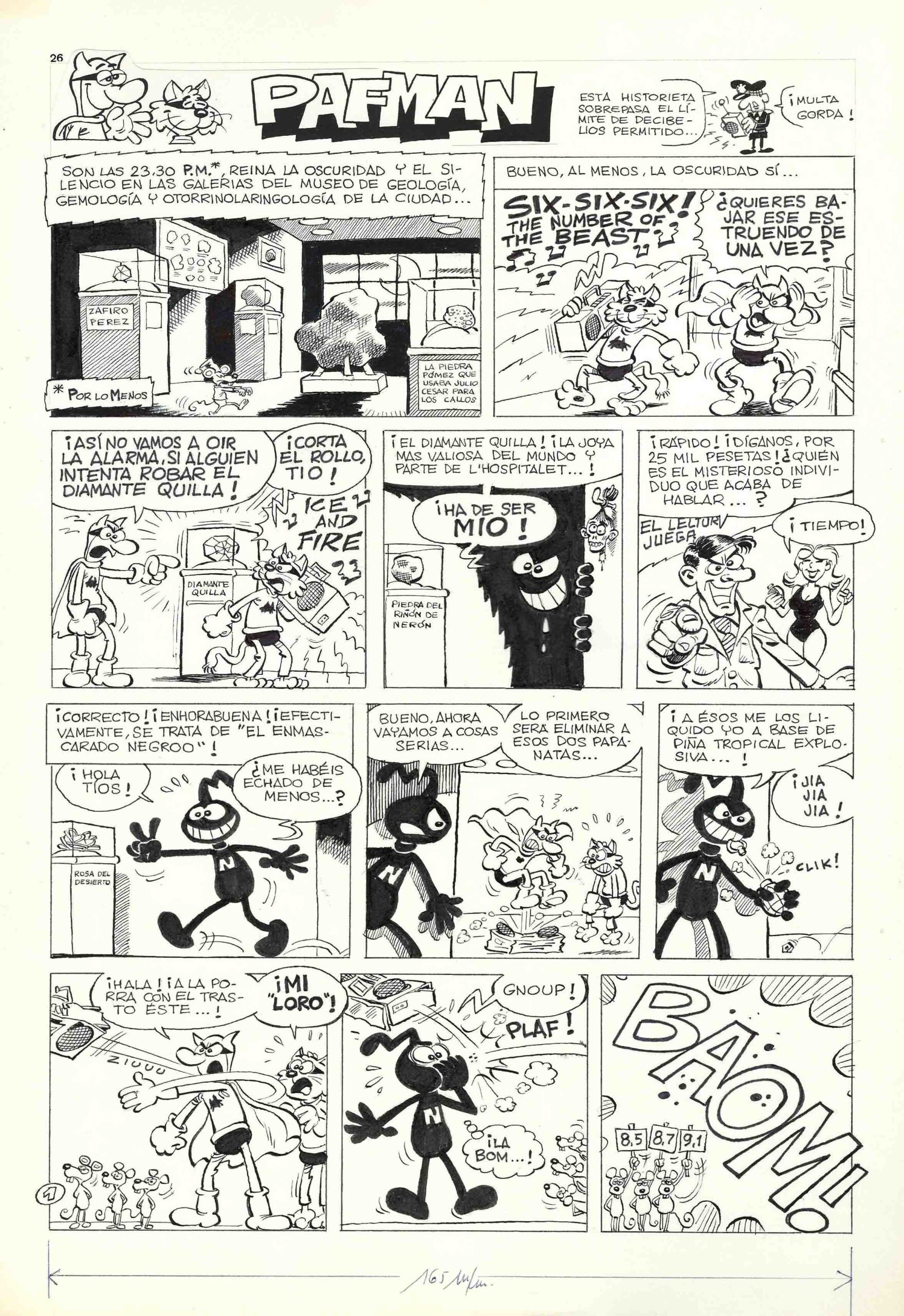 Cera - Origin of Comics - Pafman - El robo del diamante 1