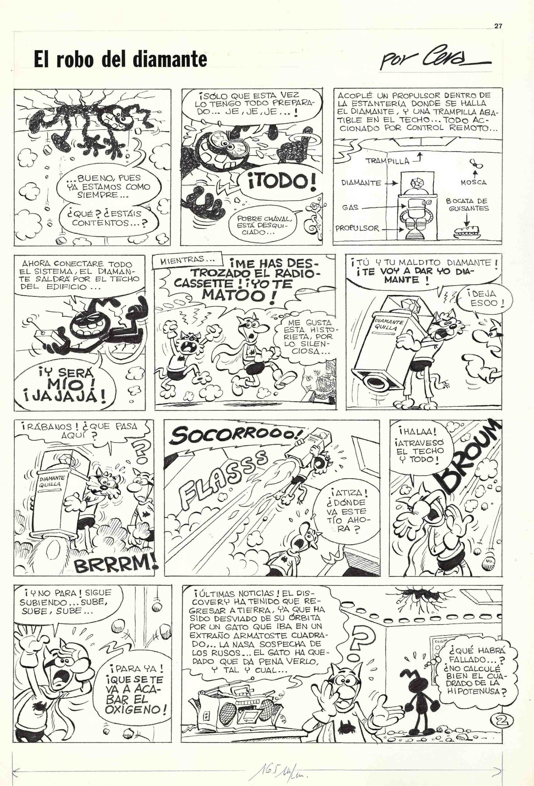 Cera - Origin of Comics - Pafman - El robo del diamante 2