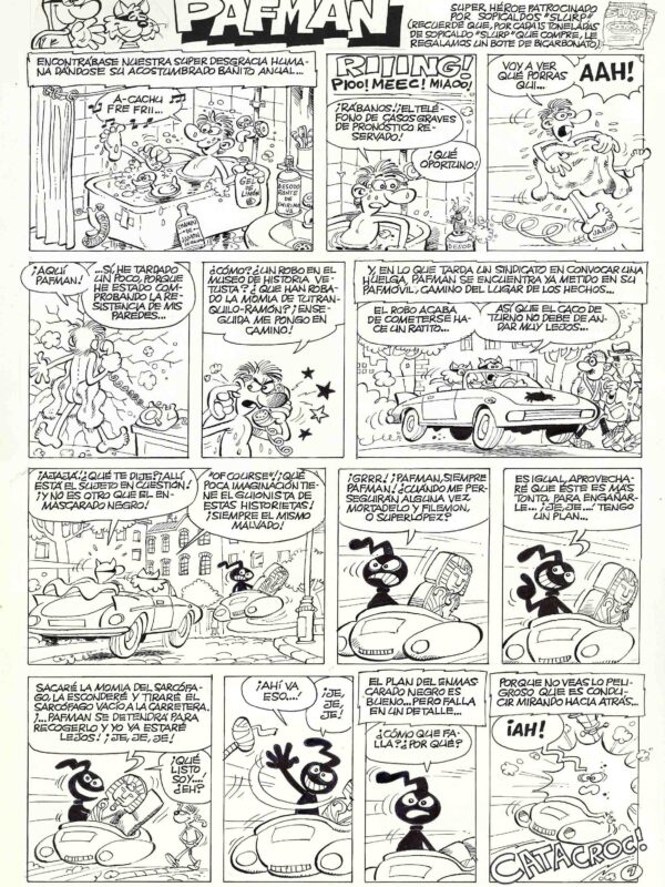 Cera - Origin of Comics - Pafman - La momia 1