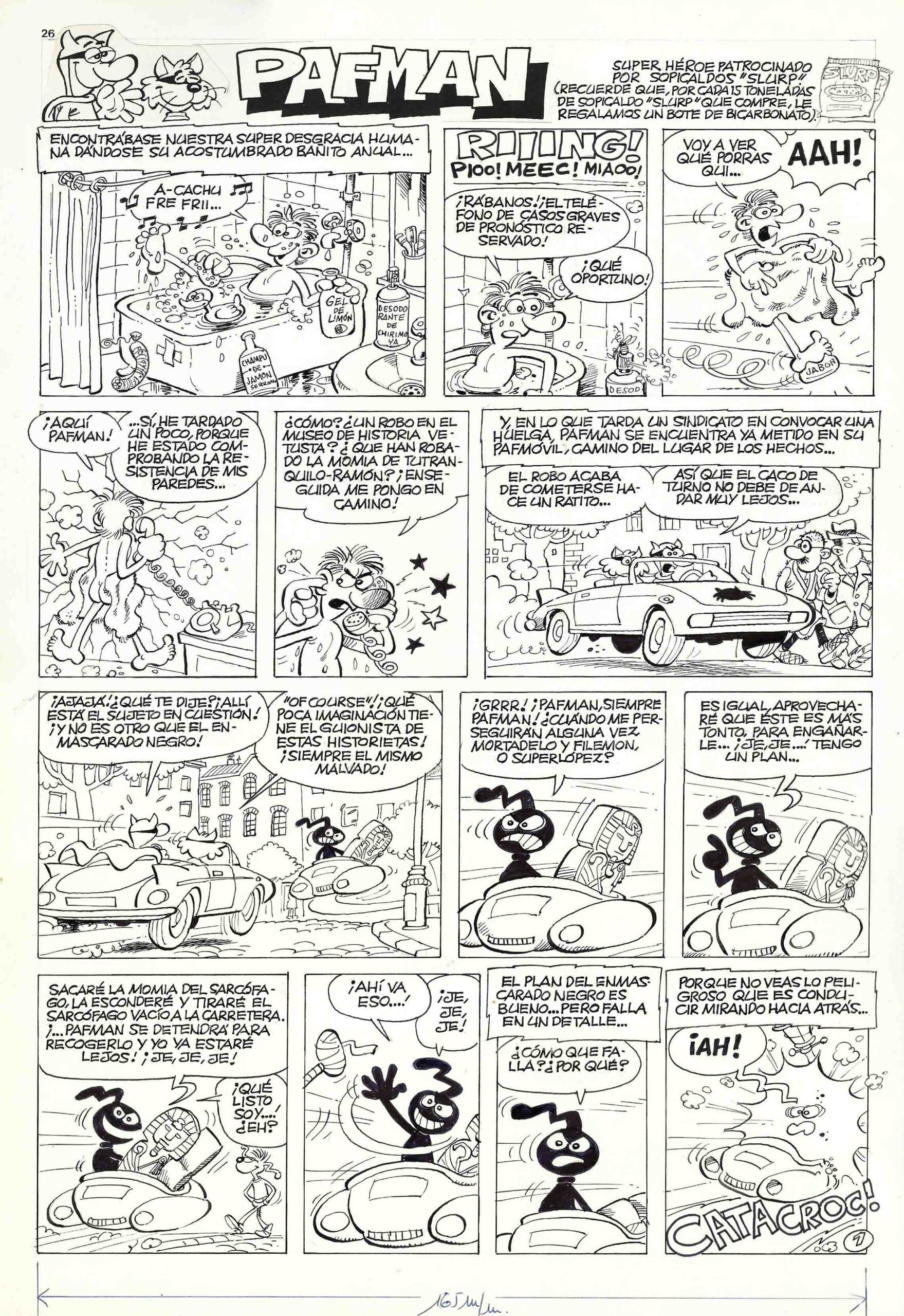 Cera - Origin of Comics - Pafman - La momia 1
