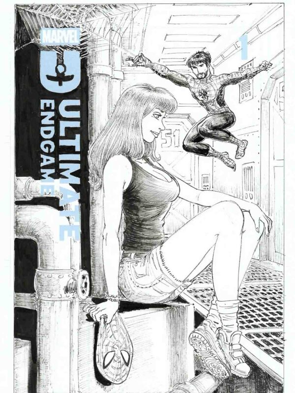 Cera - Origin of Comics - Ultimate Endgame blank cover 1