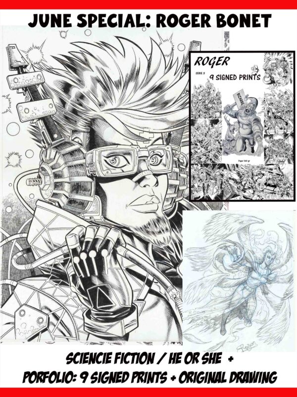 June special - Roger - Origin of Comics - Sciencie fiction
