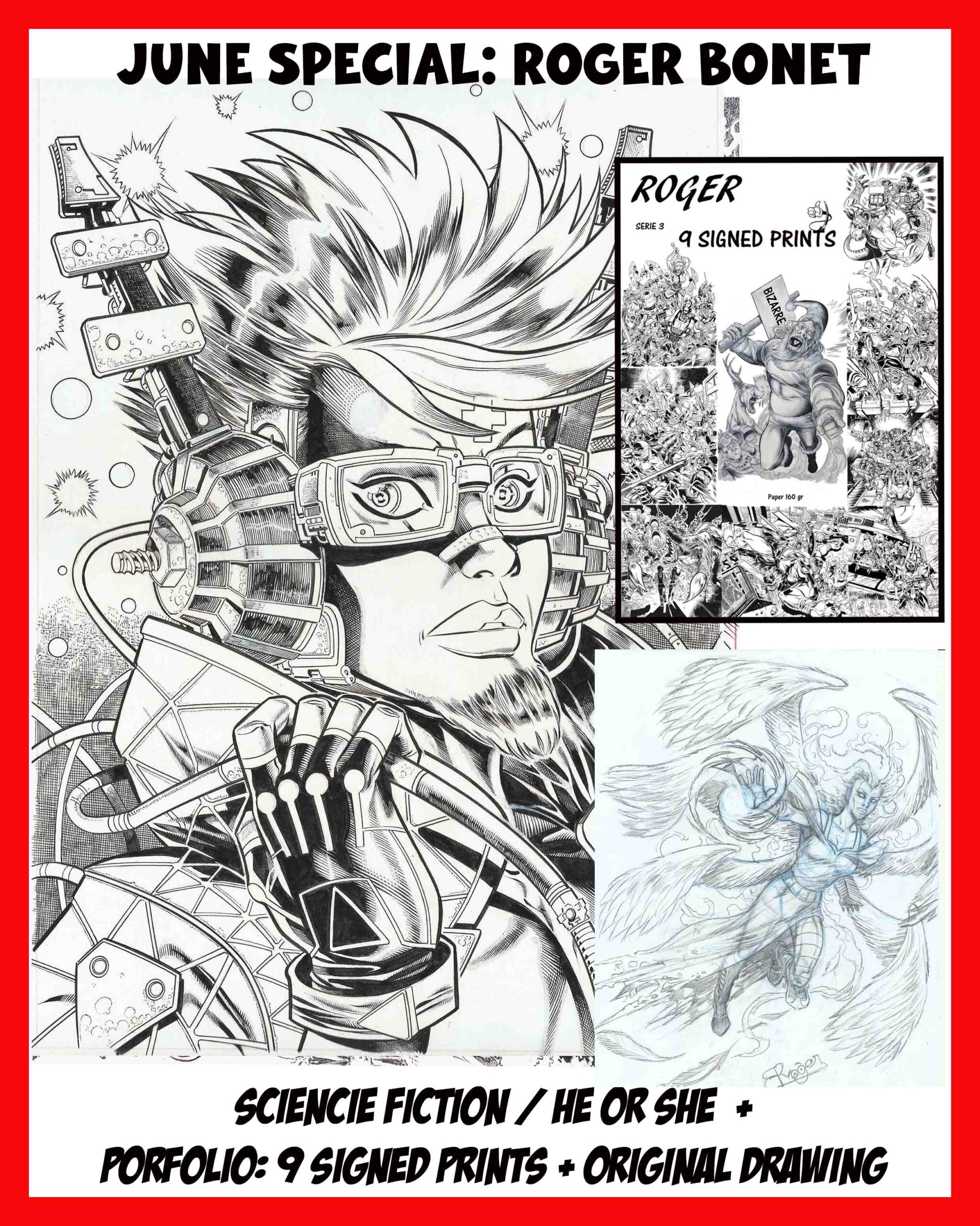 June special - Roger - Origin of Comics - Sciencie fiction