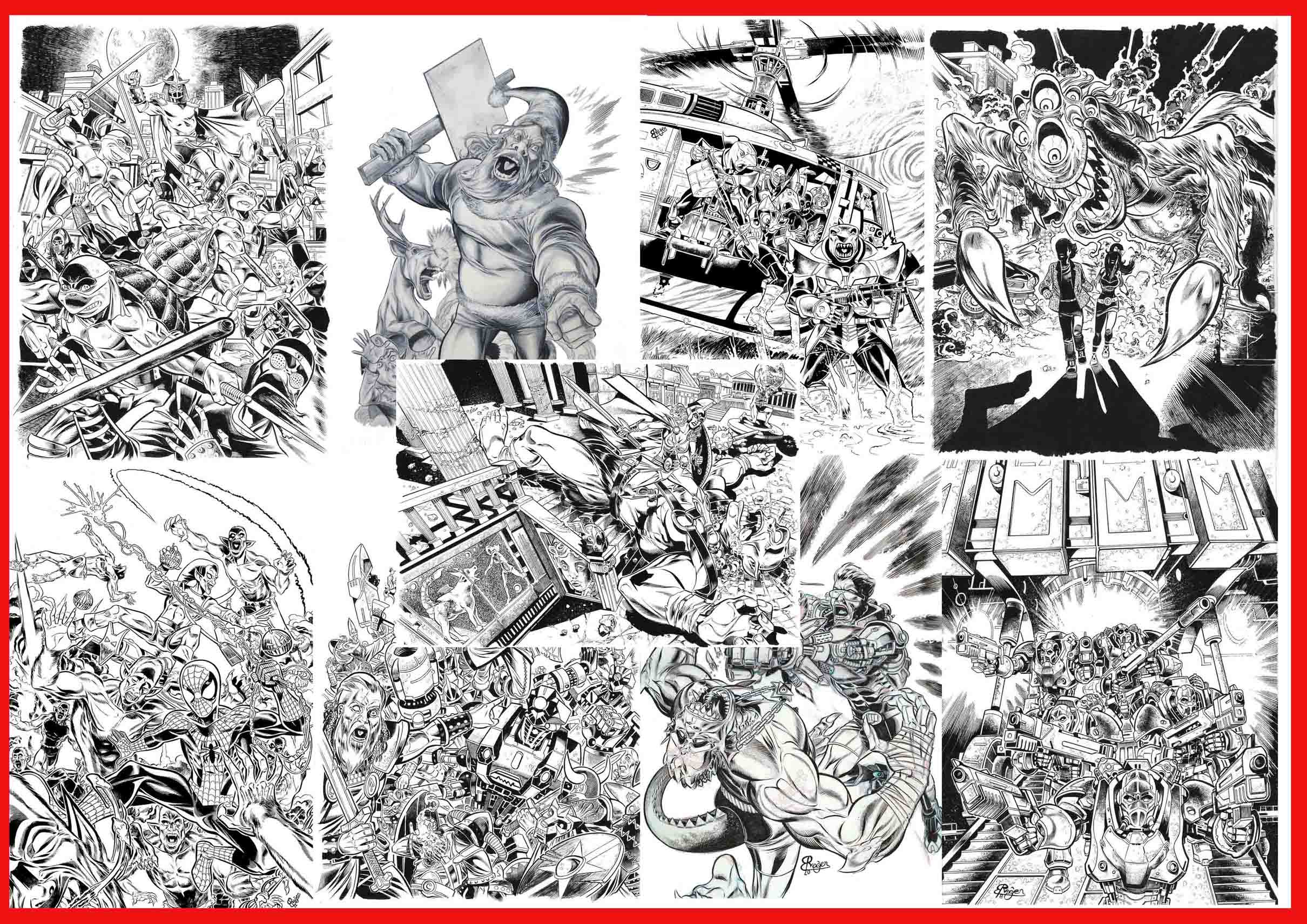 Porafolio Roger Bonet + Original drawing