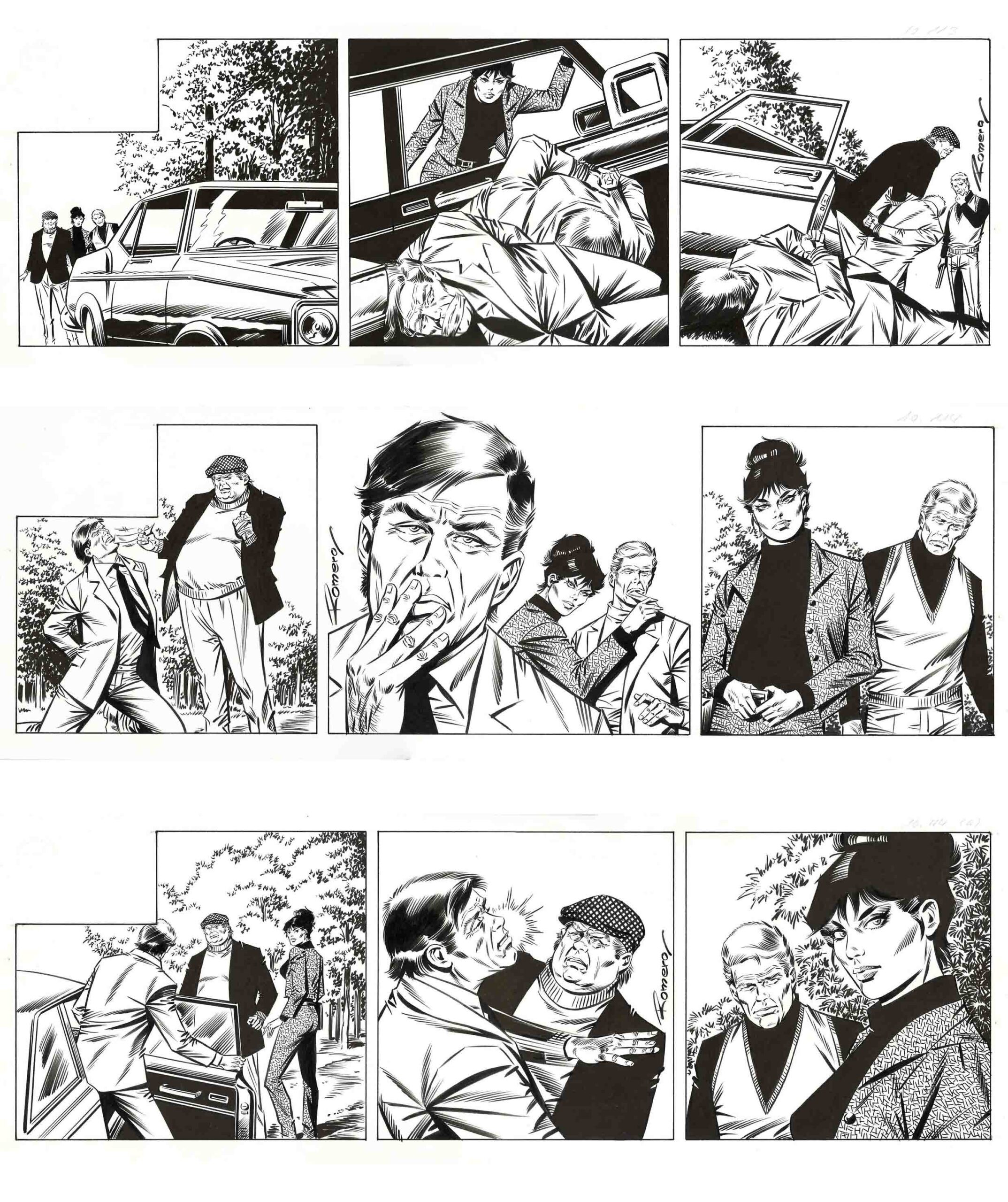 Romero - Origin of Comics - Modesty Blaise #10113 - #10114 - #10114A
