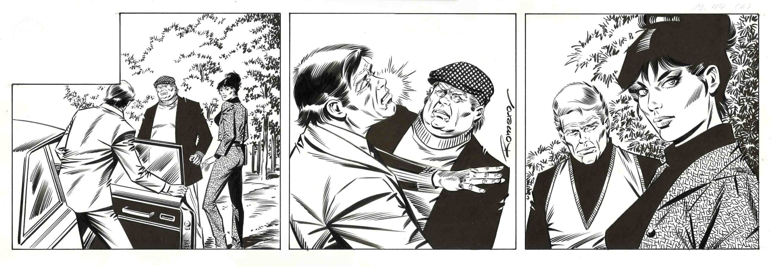 Romero - Origin of Comics - Modesty Blaise #10114A