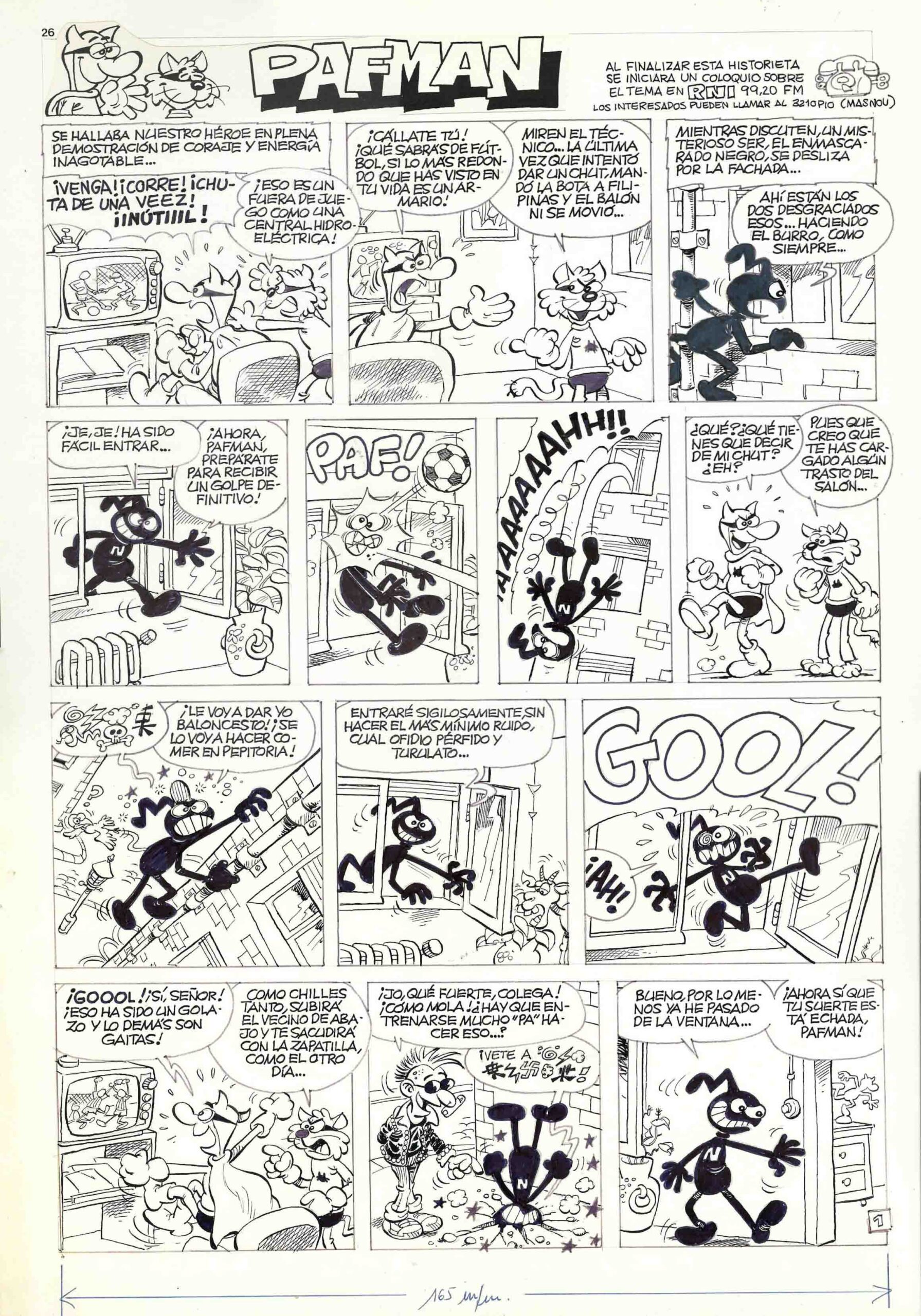 cera - Origin of Comics - El final de la liga #75 Mortadelo