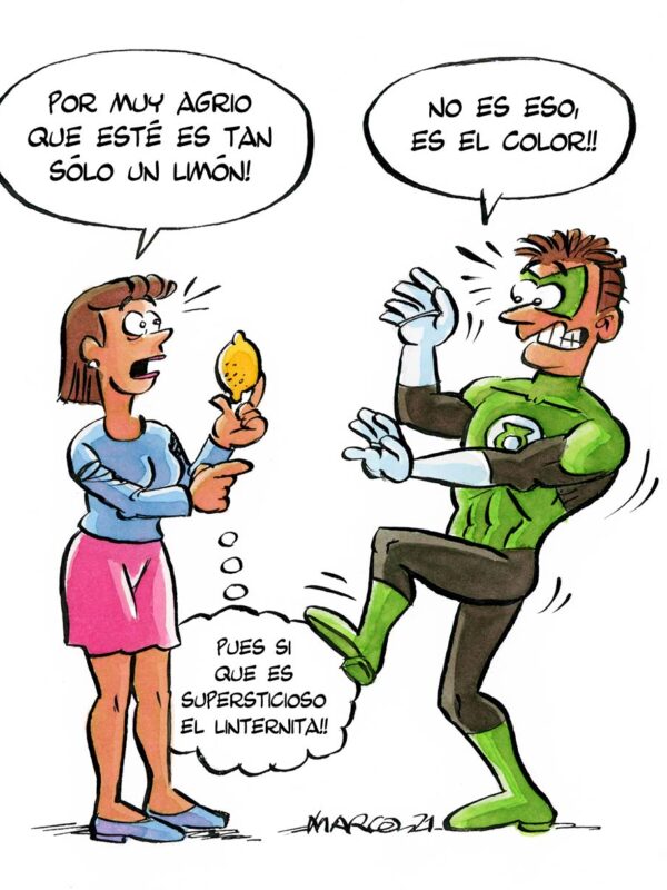 Marco - Origin of Comics - Green Lantern