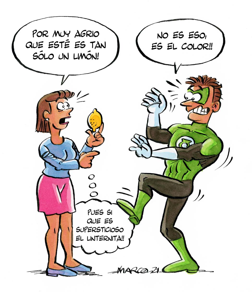 Marco - Origin of Comics - Green Lantern
