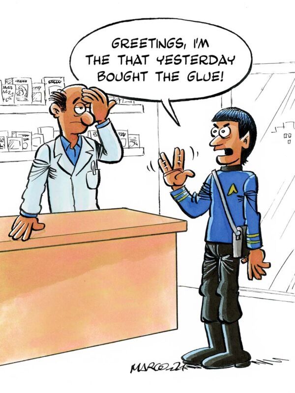 Marco - Origin of Comics - Star Trek