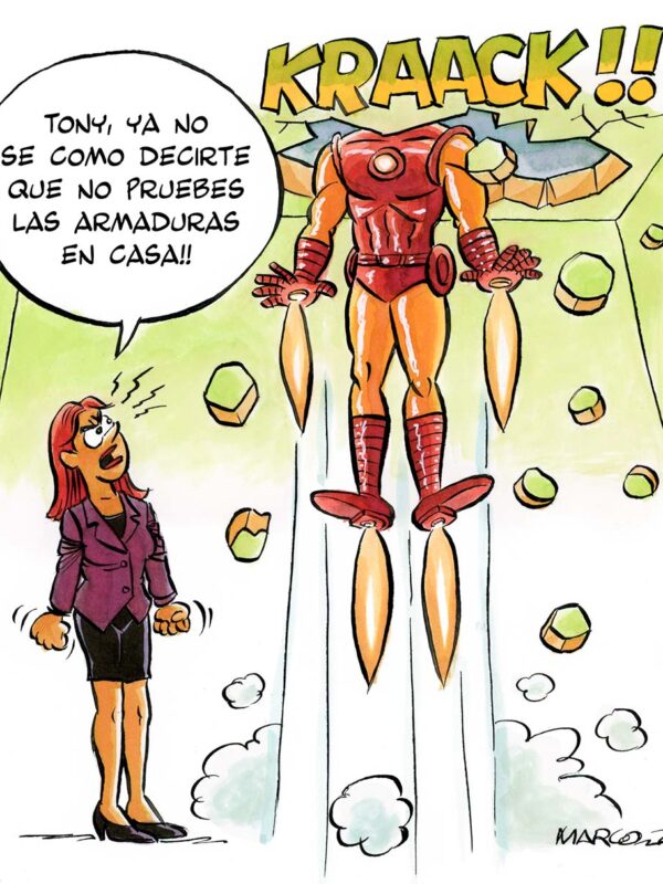 Marco - Origin of Comics - Iron Man