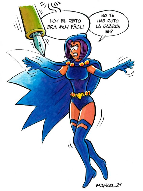 Marco - Origin of Comics - Raven
