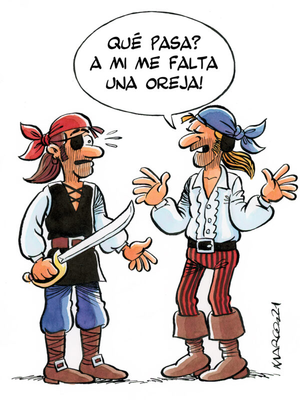 Marco - Origin of Comics - Piratas del Caribe