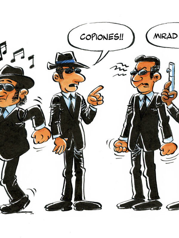 Marco - Origin of Comics - Men in Black
