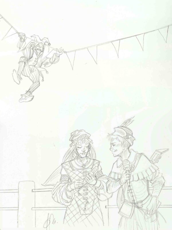 Mundet - Origin of Comics - Locutor y damisela